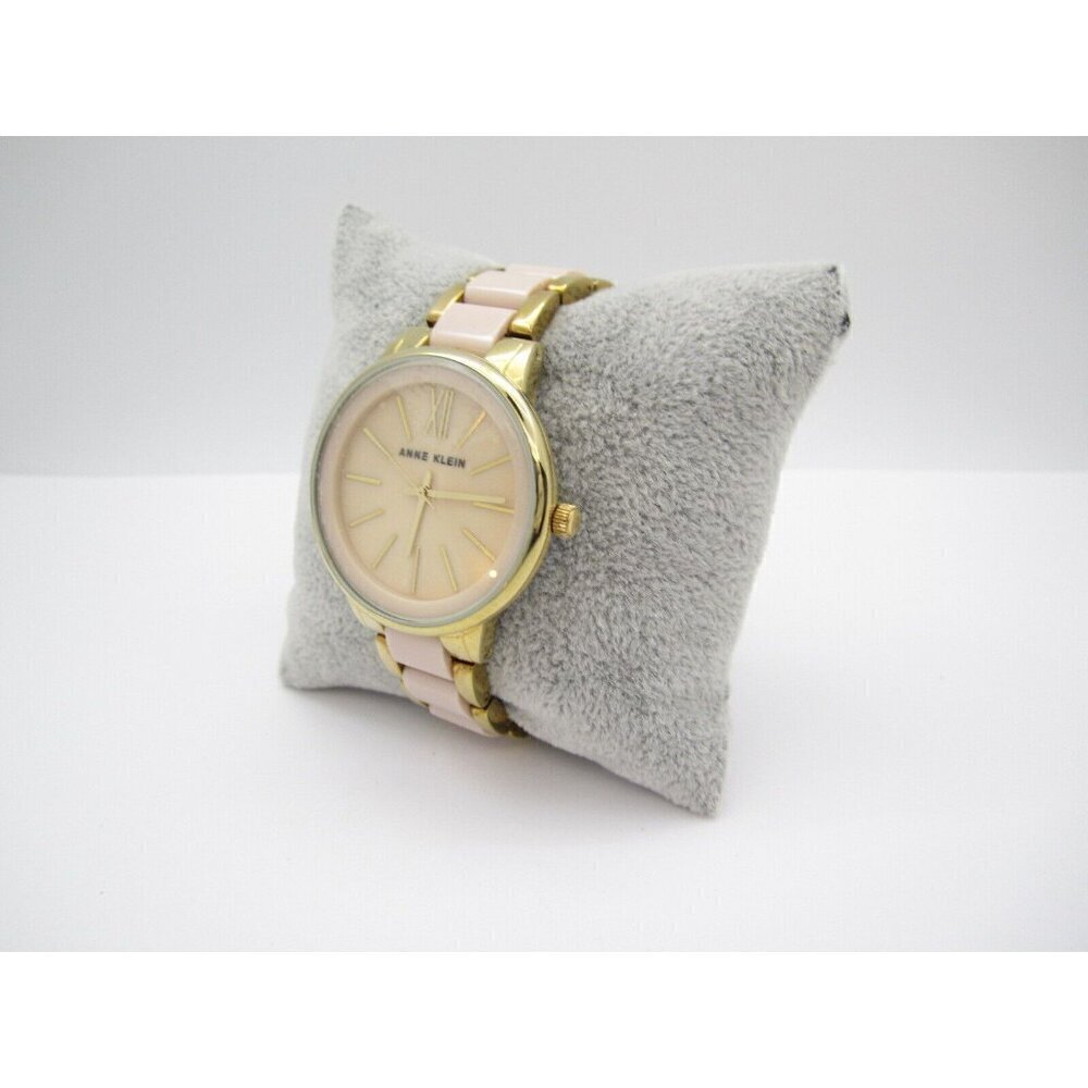 Women Anne Klein Quartz 100ft Wr Analog Mm Round Watch (H103) "New Battery" — image 5 of 8